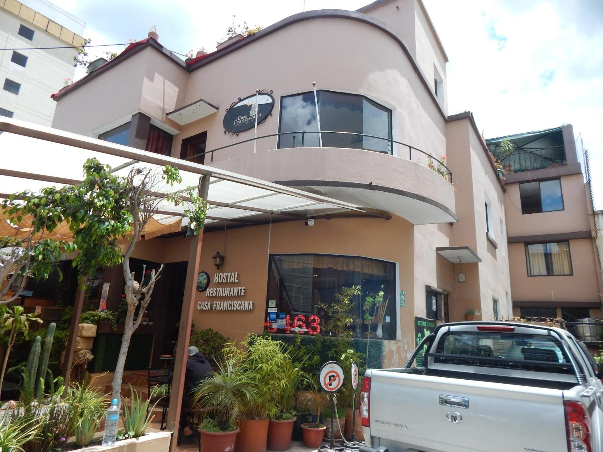 Hotel Casa Franciscana Кито Екстериор снимка
